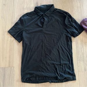 Mens metal vent polo